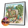 Summer Beach Bags-Partial Special Shaped Diamond Painting 30*30CM