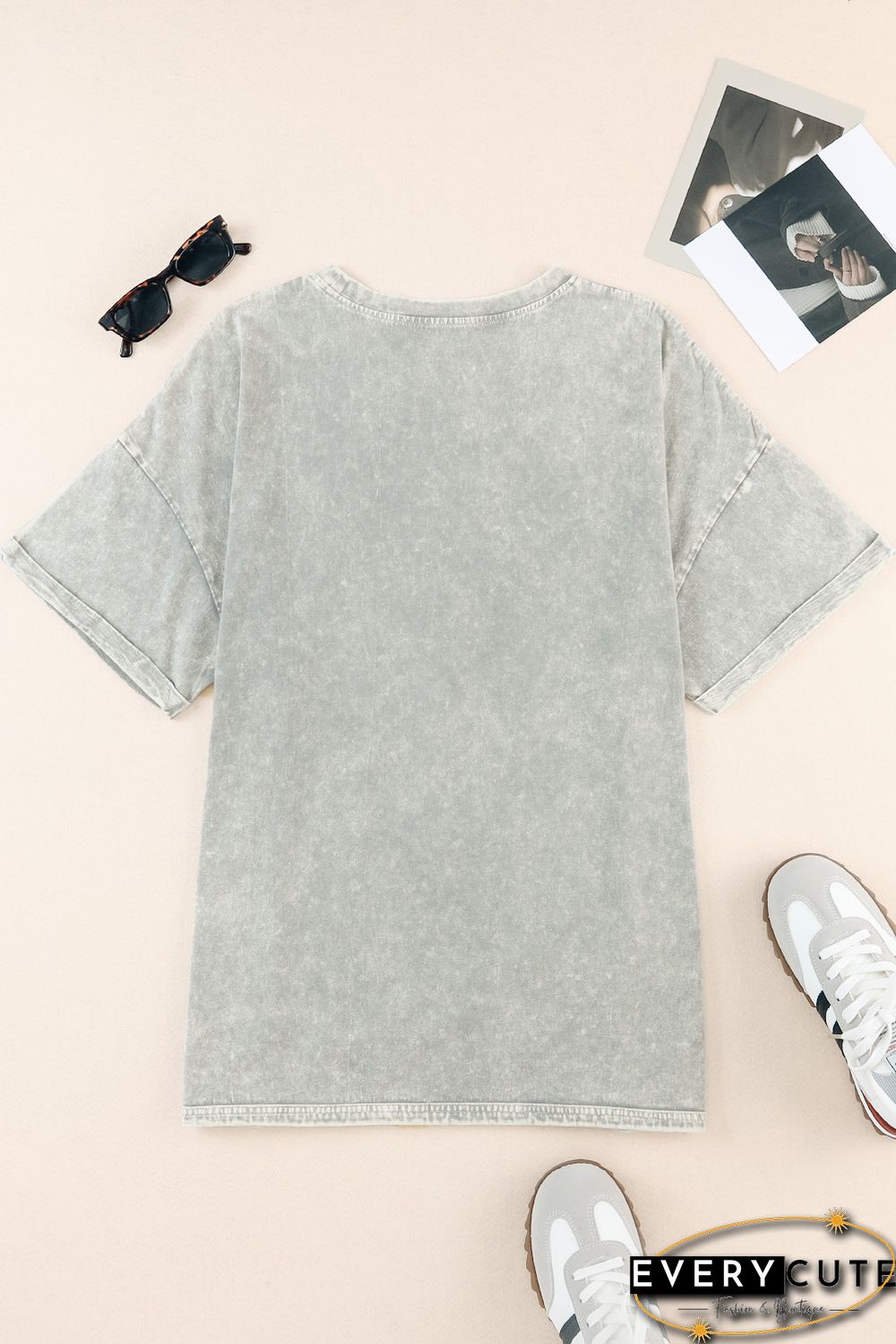 Gray Desert Dreamer Mineral Wash Graphic Tee