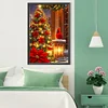 (40*60cm)Christmas Tree Cardinals - Full Round Drill Diamond Painting