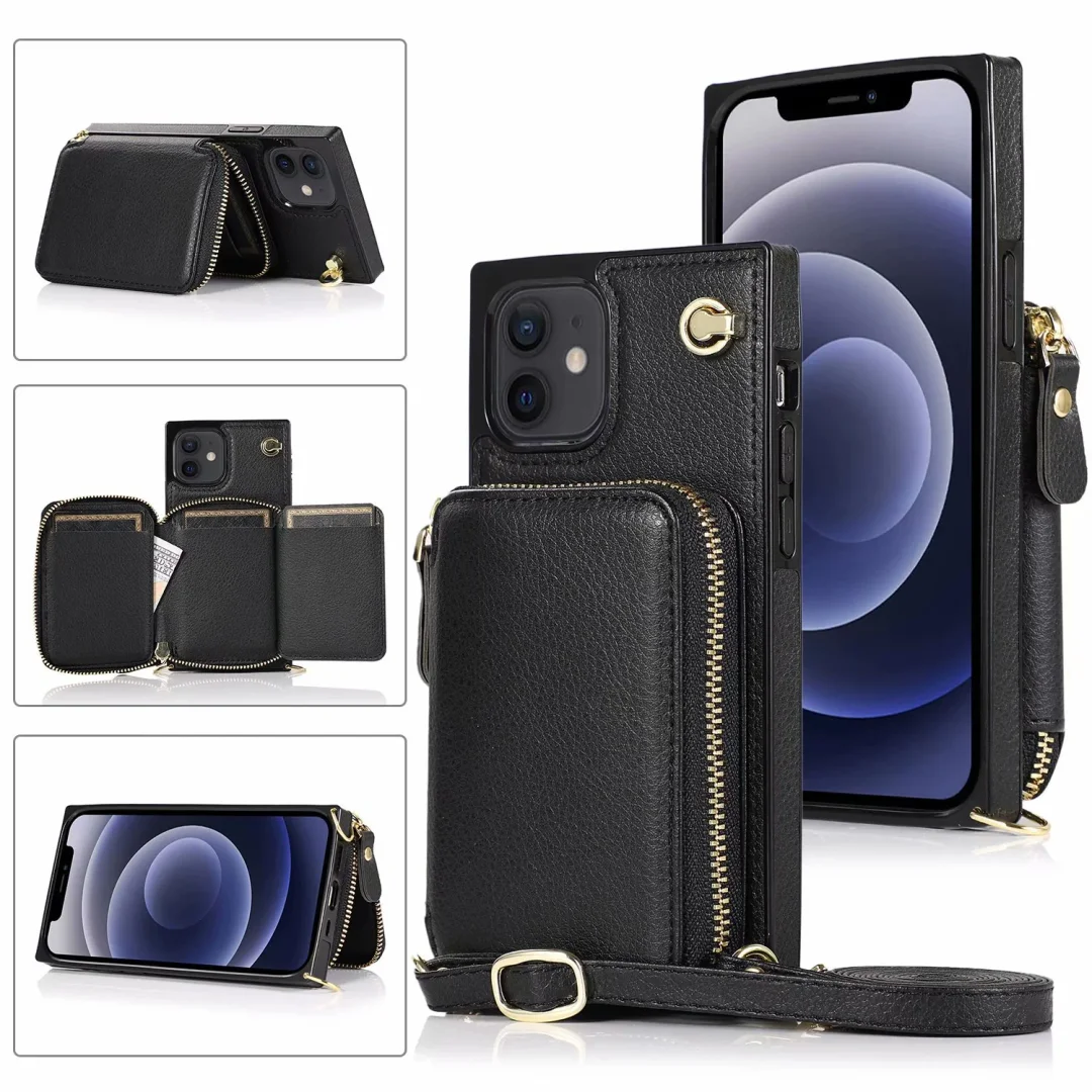 For iPhone 13/14 Zipper bag Phone Case