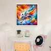 Colorful Musical Note Feather-11CT Stamped Cross Stitch 40*40cm/15.75*15.75in tapestrymarket