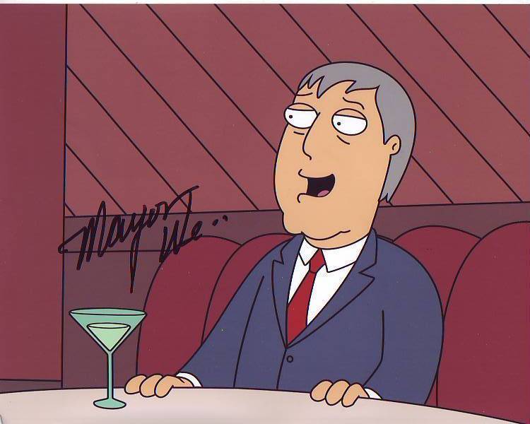 ADAM WEST signed autographed FAMILY GUY MAYOR 8x10 Photo Poster painting