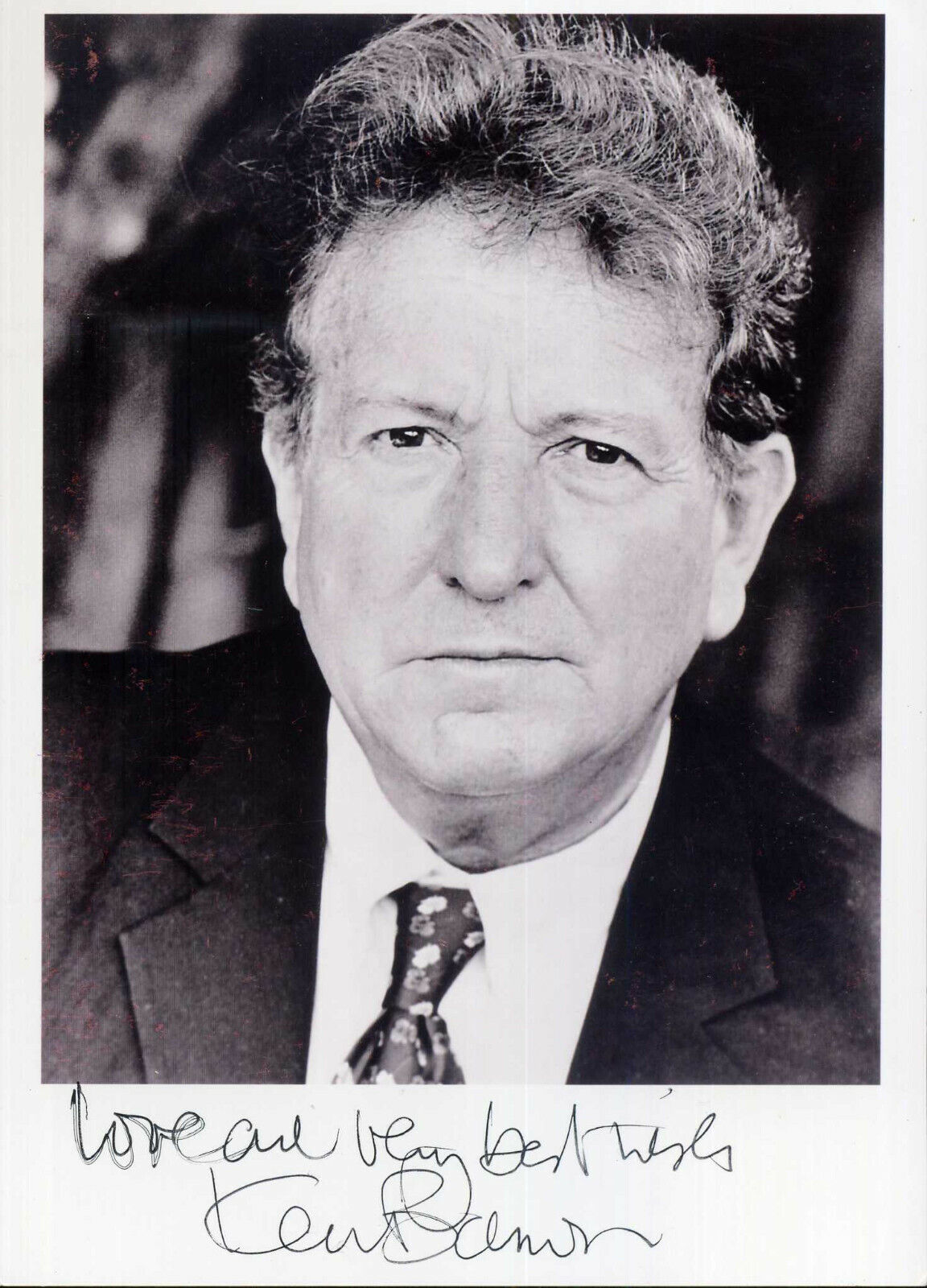 KEITH BARRON Signed Photo Poster paintinggraph TV Actor DUTY  / Upstairs Downstairs preprint