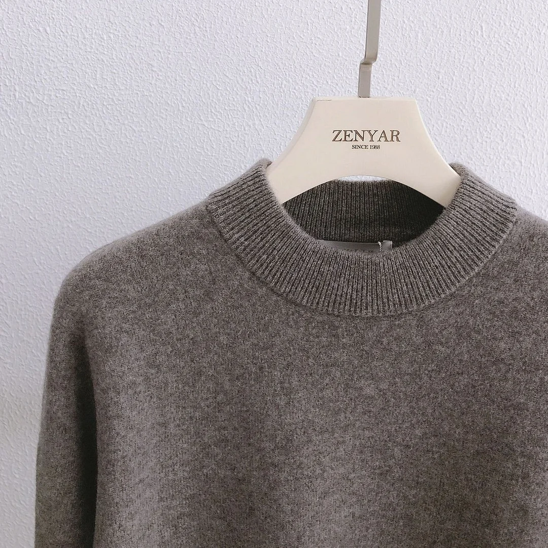 Warm Semi-Turtleneck Loose Men's Sweater Men