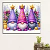 (60*50cm)Gnome -  Full Round Drill Diamond Painting