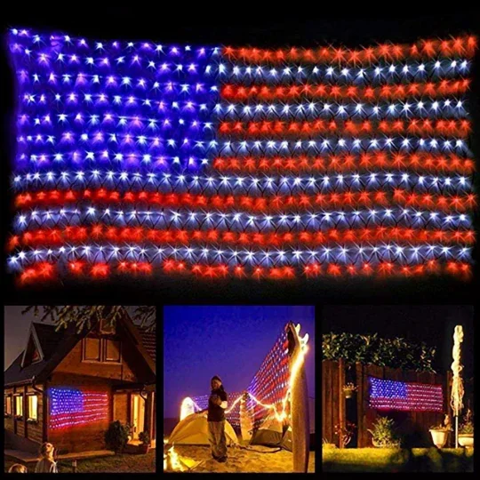 LED American Flag 3'x6'