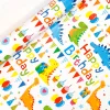 Colorful Birthday Balloon Gift Wrapping Paper