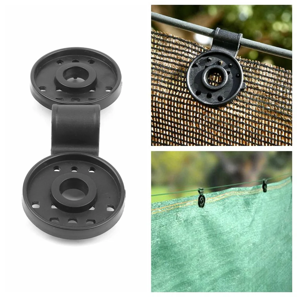 5pcs Sunshade Net Clip Greenhouse Shade Cloth Fix Clamp Grommet Hook Clip