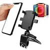 Car Dashboard Phone Holder 360 Rotating Rearview Mirror Navigation Bracket