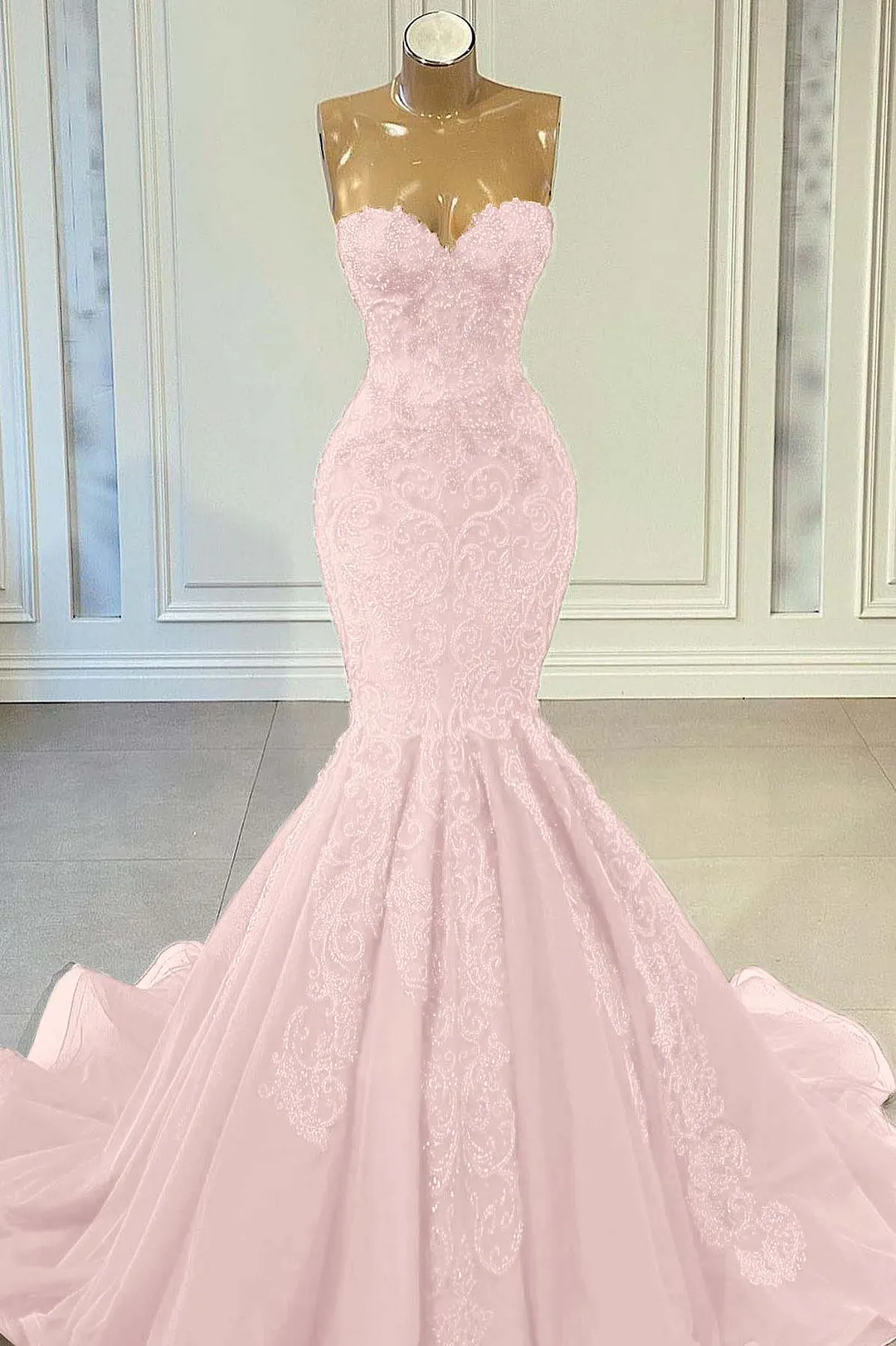 Red Sleeveless Column Beadings Stain Prom Dress with Split