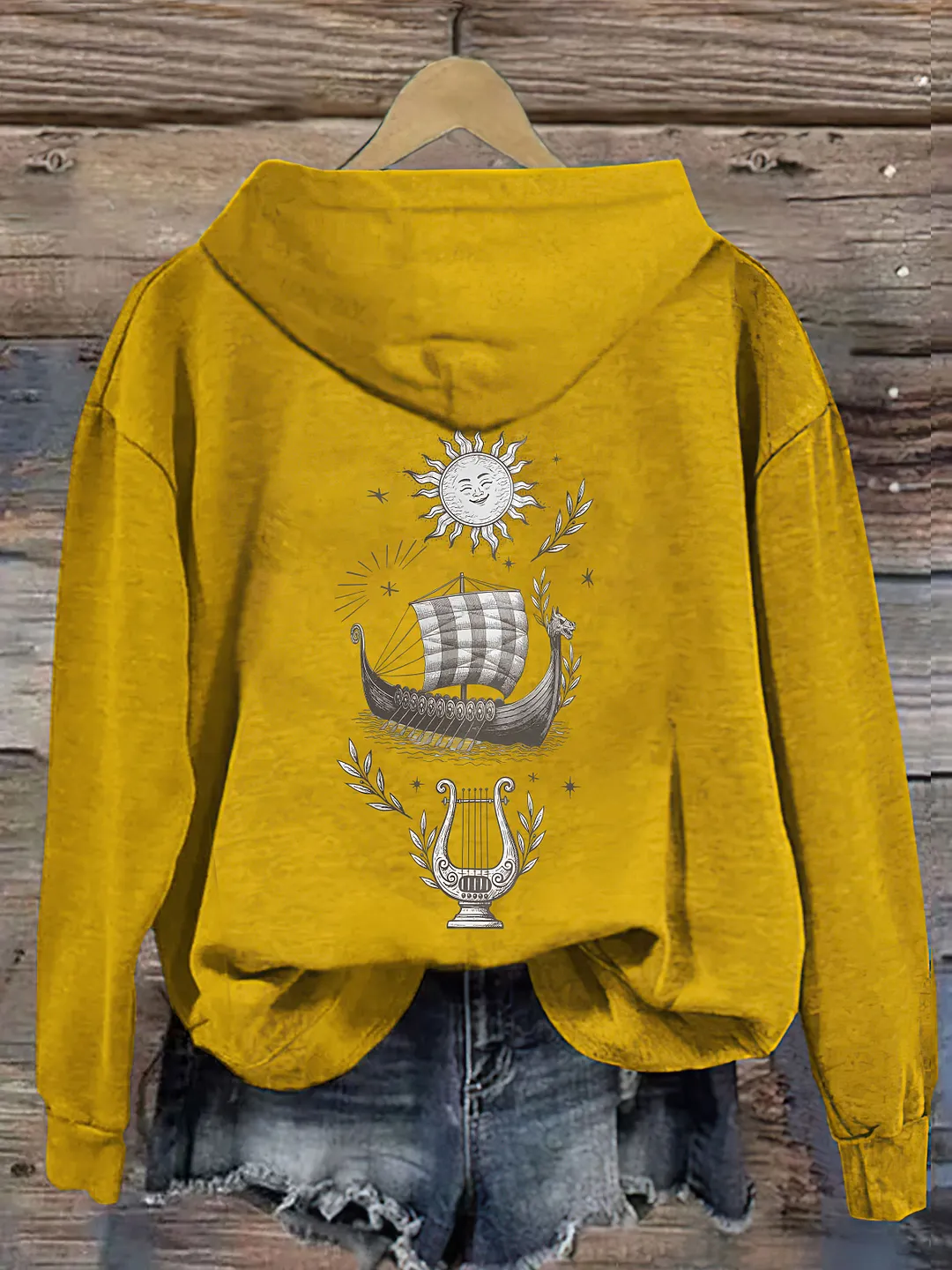 Greet the World With Open Arms Hoodie