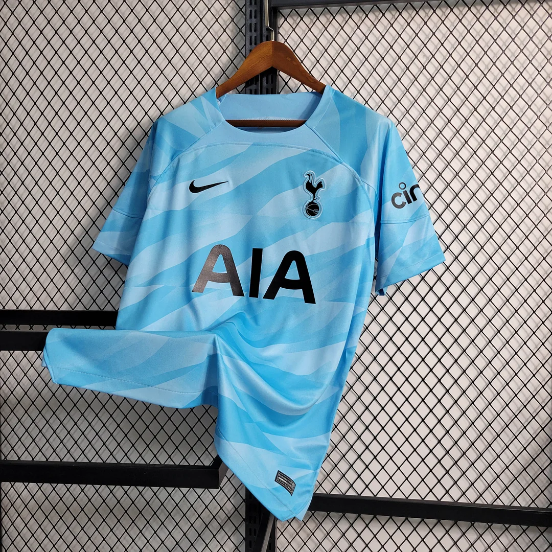 2023/2024 Tottenham Goalkeeper Blue Football Shirt