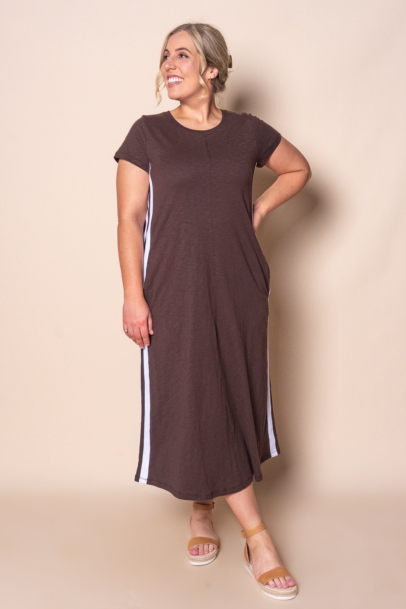 Recovery Dress in Chocolate - Foxwood