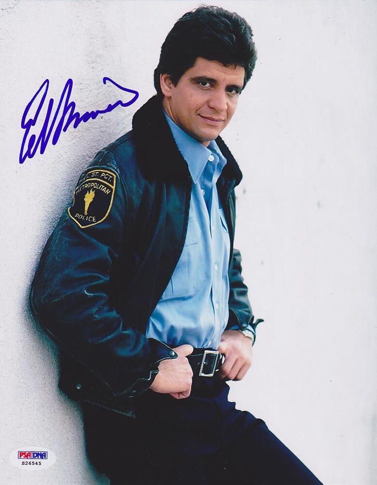 Ed Marinaro SIGNED 8x10 Photo Poster painting Joe Coffey Hill Street Blues PSA/DNA AUTOGRAPHED