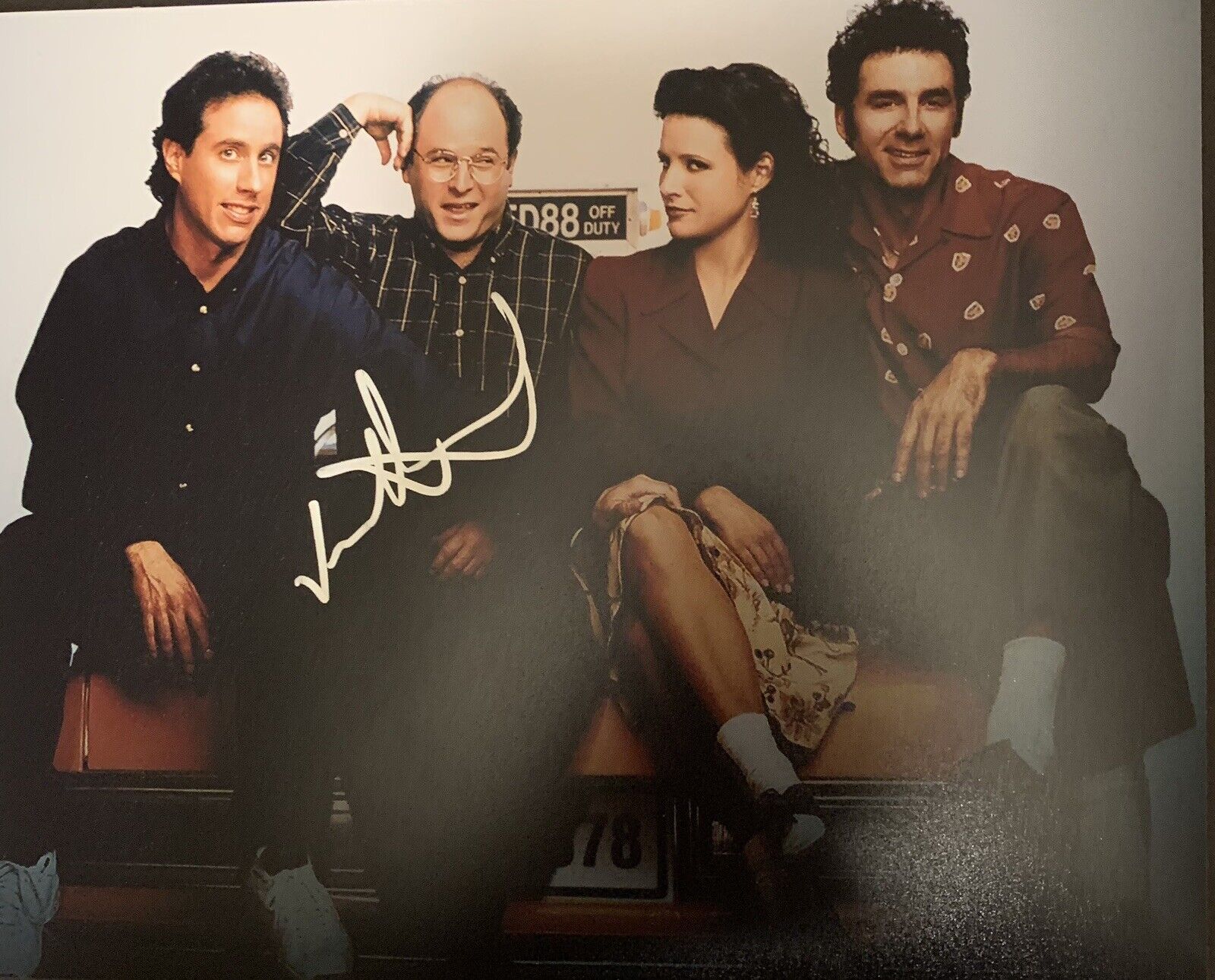 JASON ALEXANDER SIGNED 8x10 Photo Poster painting Pic Auto Seinfeld