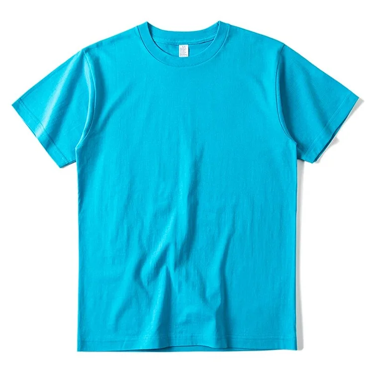 Enanhua 2025  Cotton 100% Men's T-Shirt Blank T Shirts Simple Short Sleeved Men T-Shirt Pure Color Man T Shirt For Male Clothing