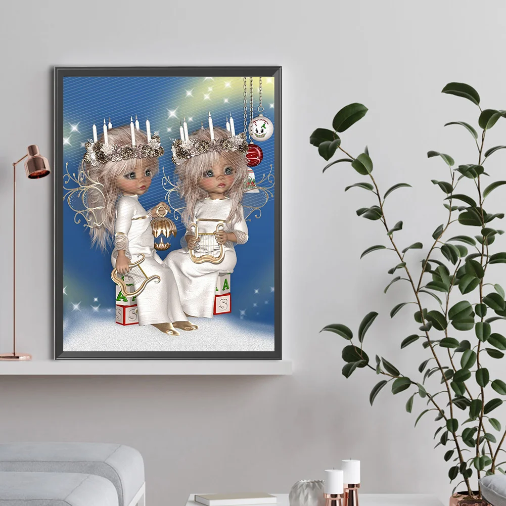 Diamond Painting - Full Round Drill - Elf Doll(Canvas|30*40cm)