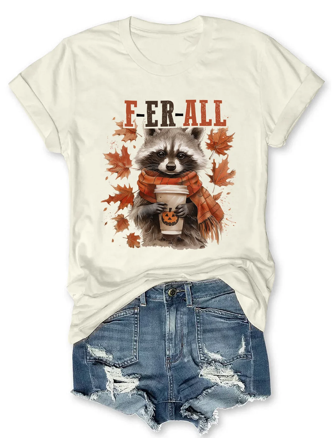 Feral Girl Fall T-Shirt