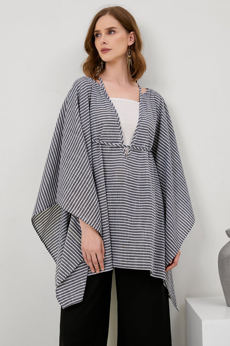 Cotton Linen Short Doll Sleeve Shirt Set