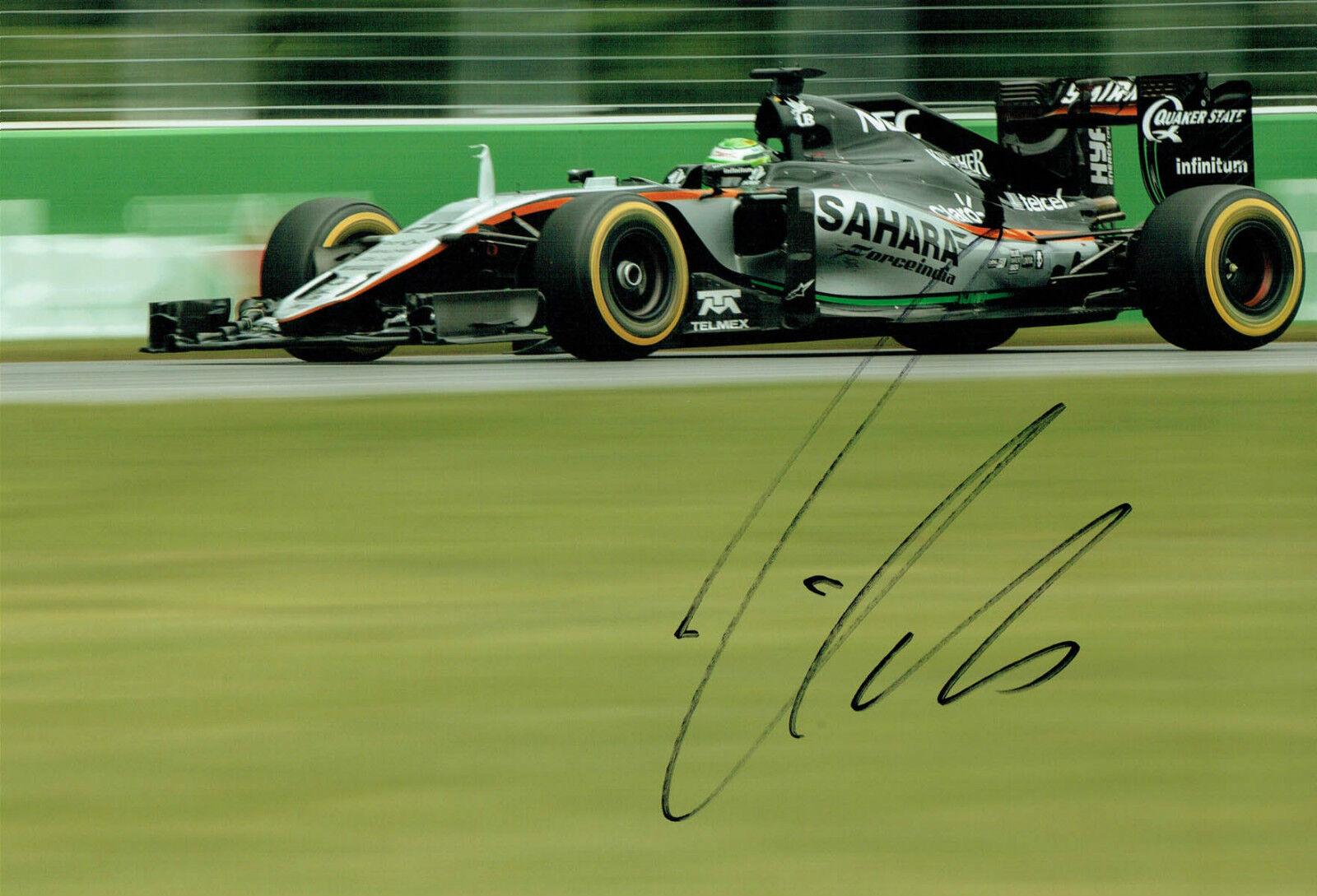 Nico HULKENBERG SIGNED Autograph Force India F1 Rare Photo Poster painting D AFTAL COA