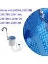 Pool Adapter Pool Skimmer Adapter Skimmer Hose Adapter for Intex Surface Skimmer