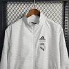 2023/2024 Real Madrid Reversible Windbreaker White love fball