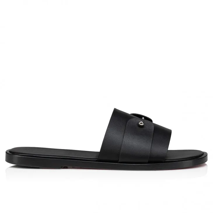 Gentleman's Shoes Red Bottom Classic Sandals-vocosishoes