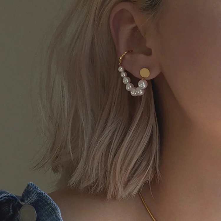 Vintage Pearl Ear Cuff