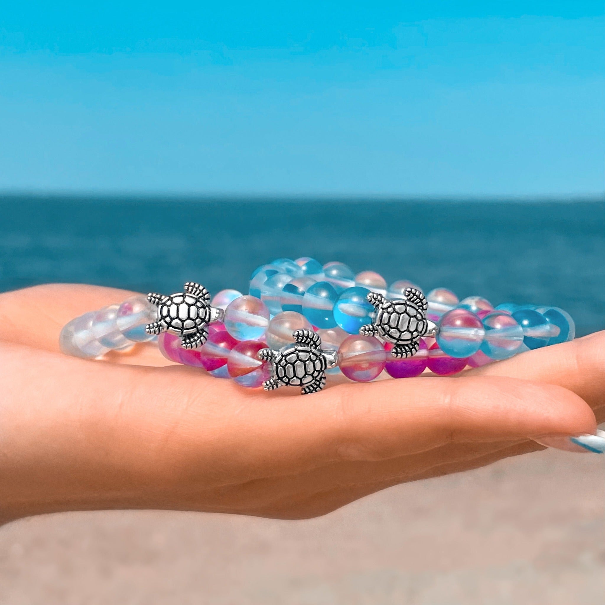 Sea Turtle Crystal Bracelet