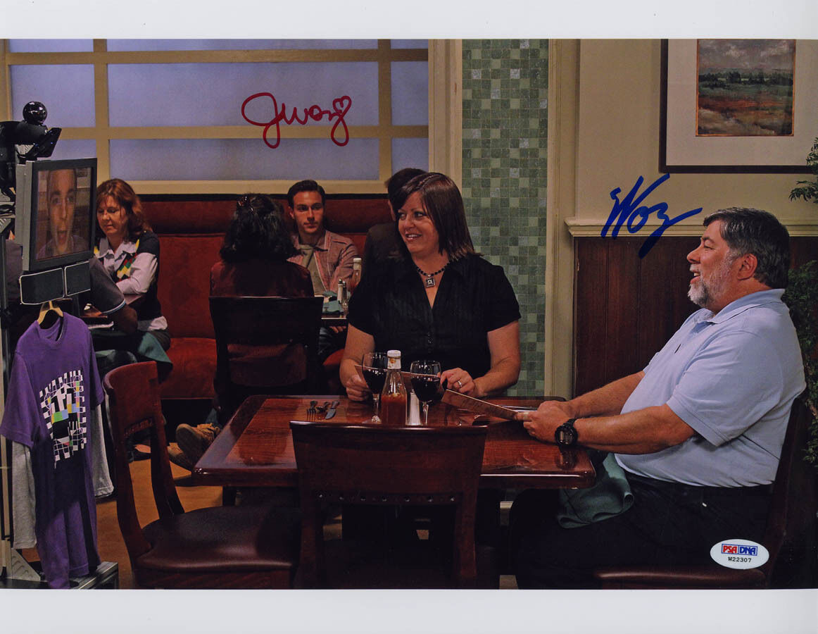 Steve Woz Wozniak SIGNED 11x14 Photo Poster painting Big Bang Theory Apple I PSA/DNA AUTOGRAPHED