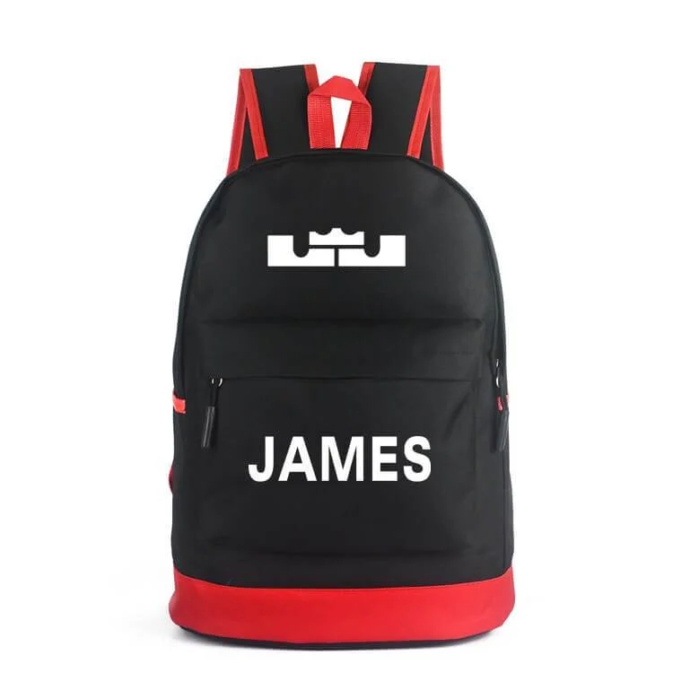 Mayoulove Los Angeles Basketball James Backpack School Bag Water Proof-Mayoulove