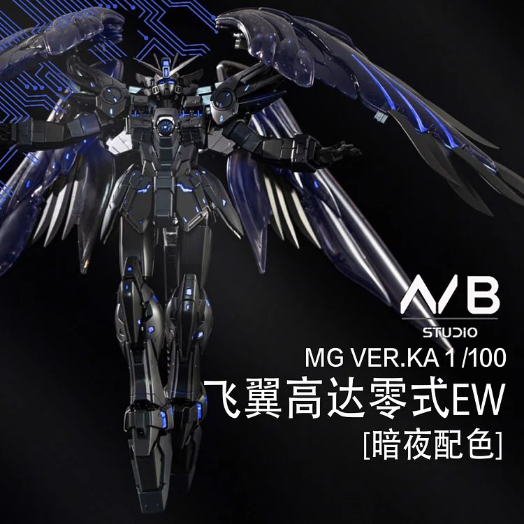 PRE-ORDER NB Studio - GUNDAM  MG Ver. KA 1/100 Wing Gundam Zero EW Action Figure-