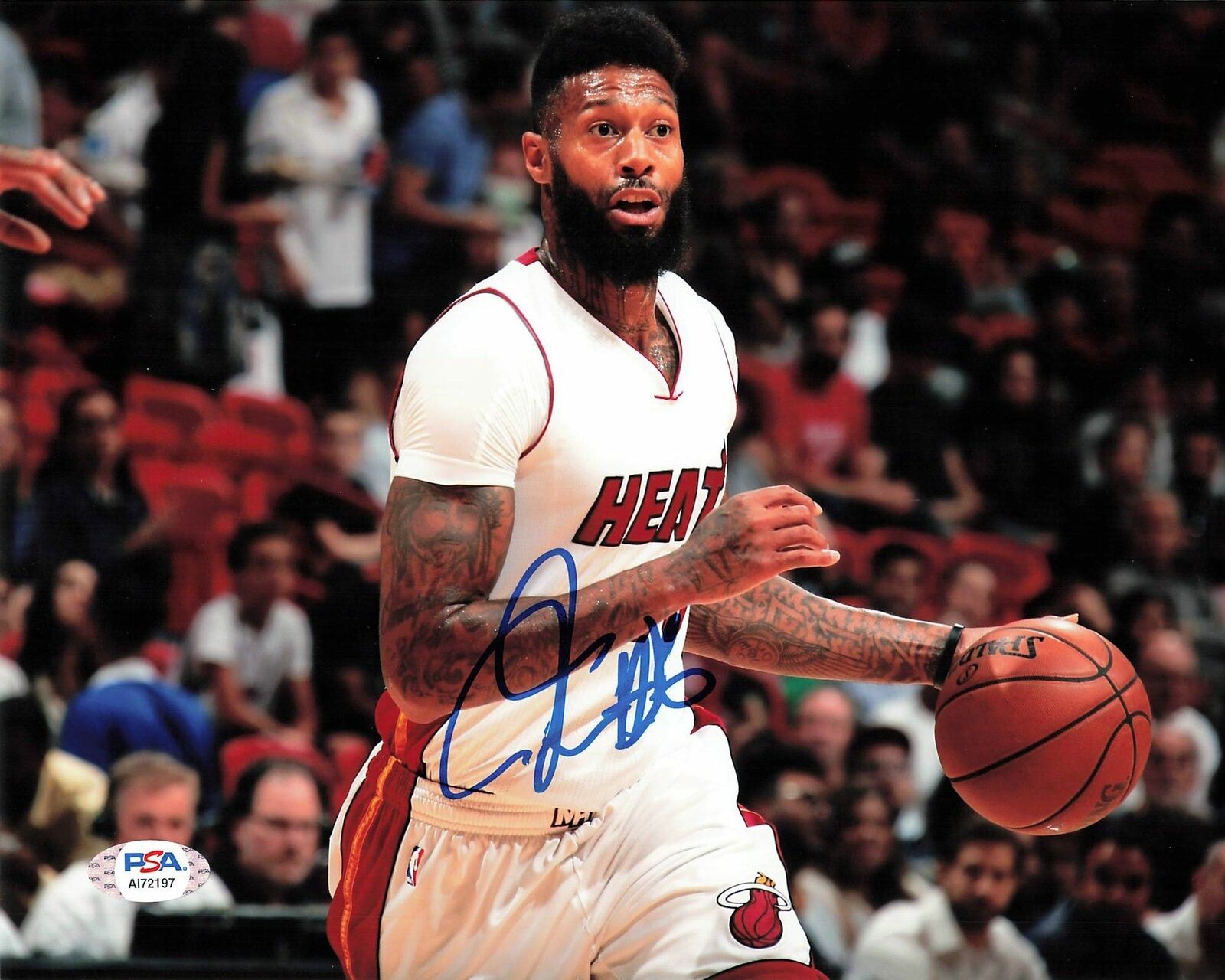 James Johnson signed 8x10 Photo Poster painting PSA/DNA Miami Heat Autographed