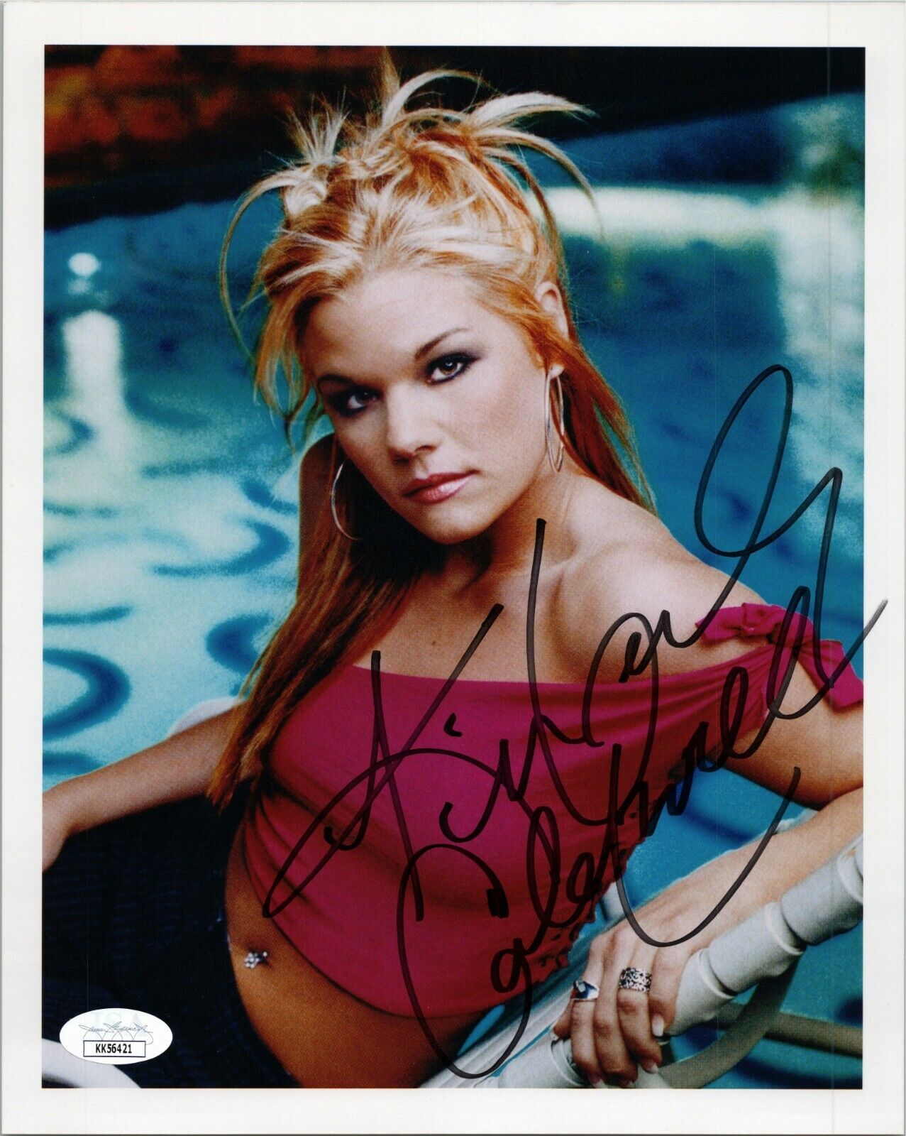 KIMBERLY CALDWELL Authentic Hand-Signed American Idol