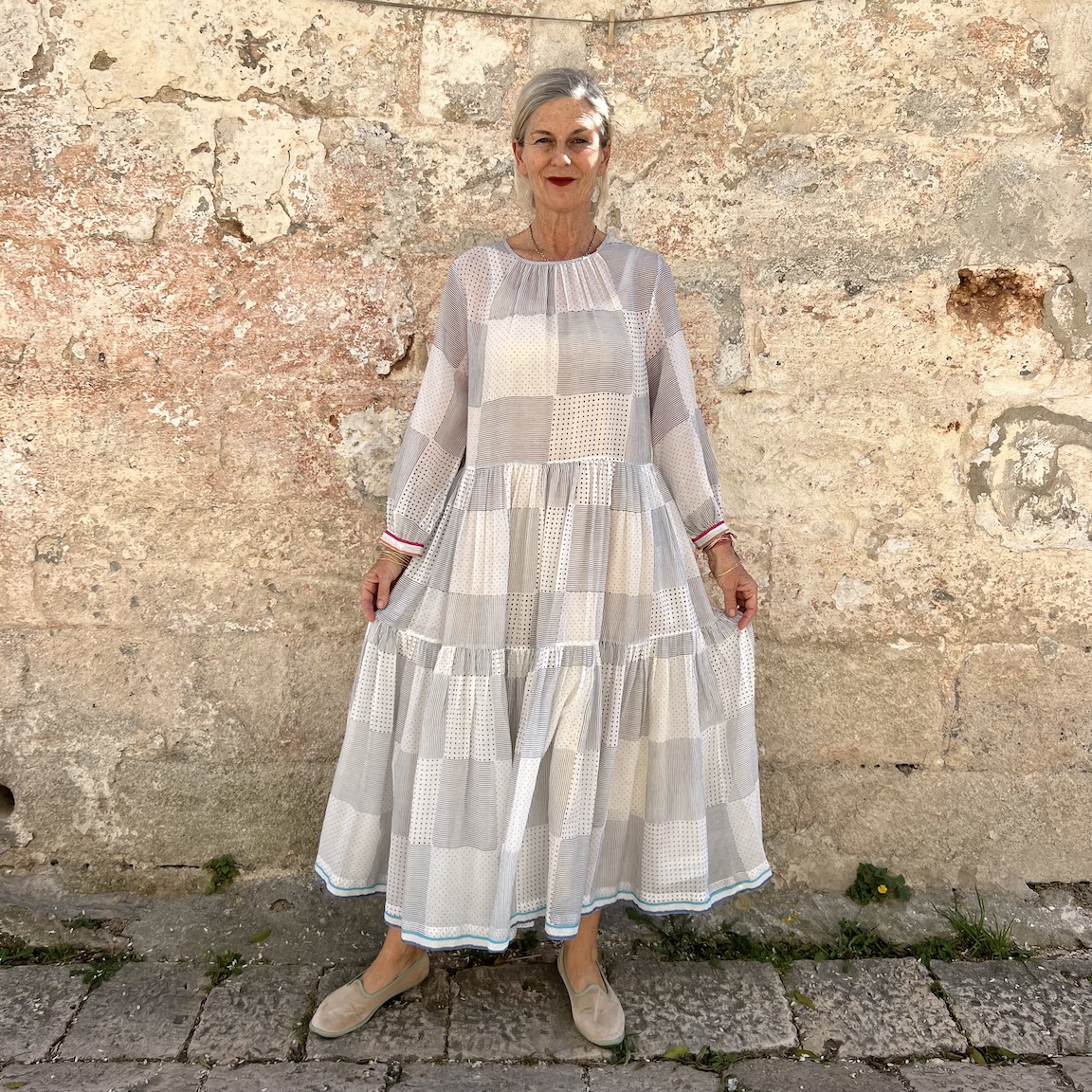 Vacation loose dress 284