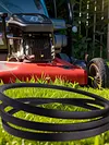 Black Deck Belt Mower Deck Drive Belt Deck Spindle Belt for Craftsman Lawn Mower