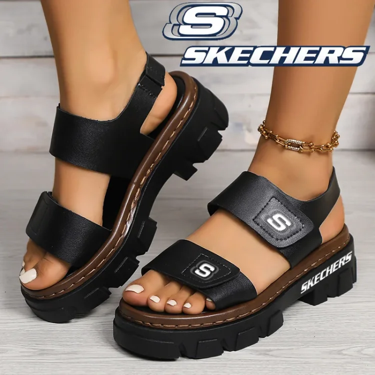 SKECHERS®2024 WYŻSZE, TRWAŁE I PIĘKNIE WYGLĄDAJĄCE SANDAŁY DAMSKIE
