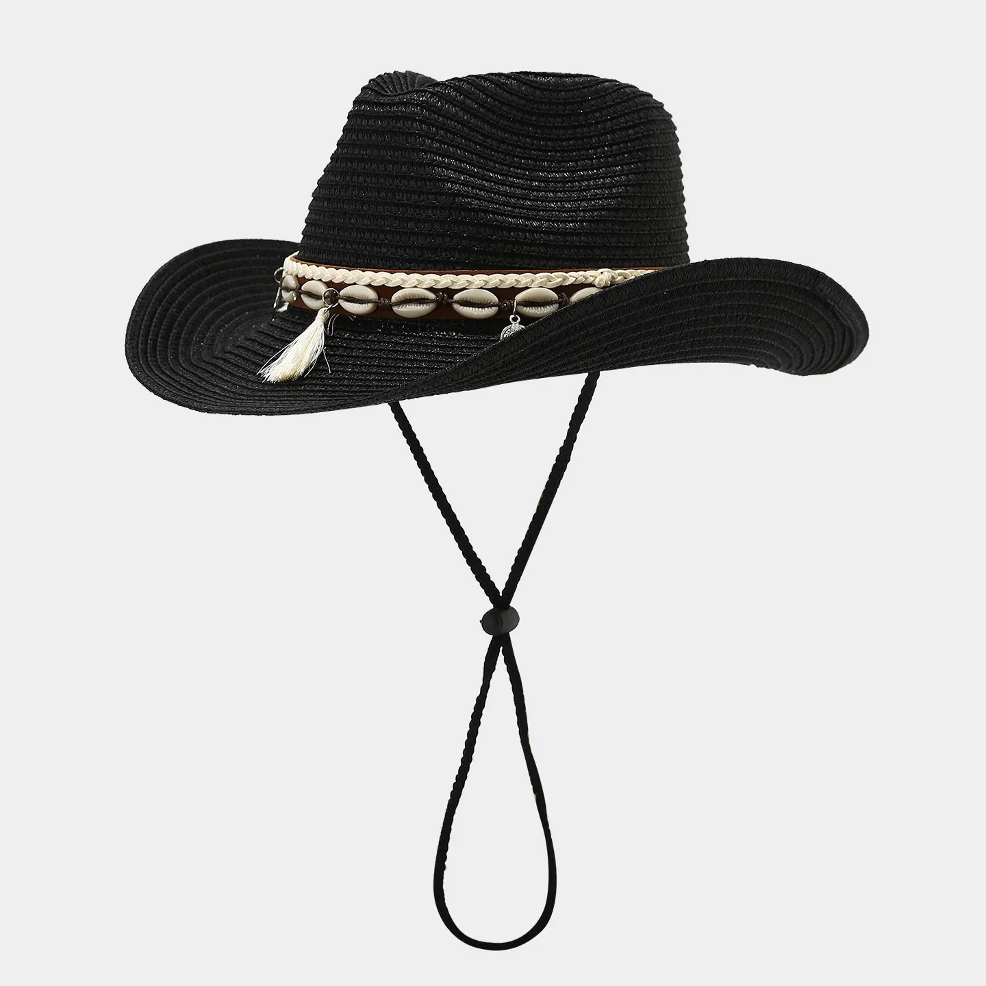 Western cowboy straw hat