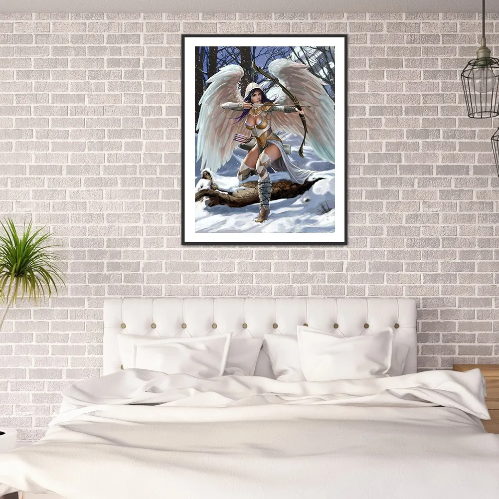 Full Round Diamond Painting 40*50cm - Archery Goddess