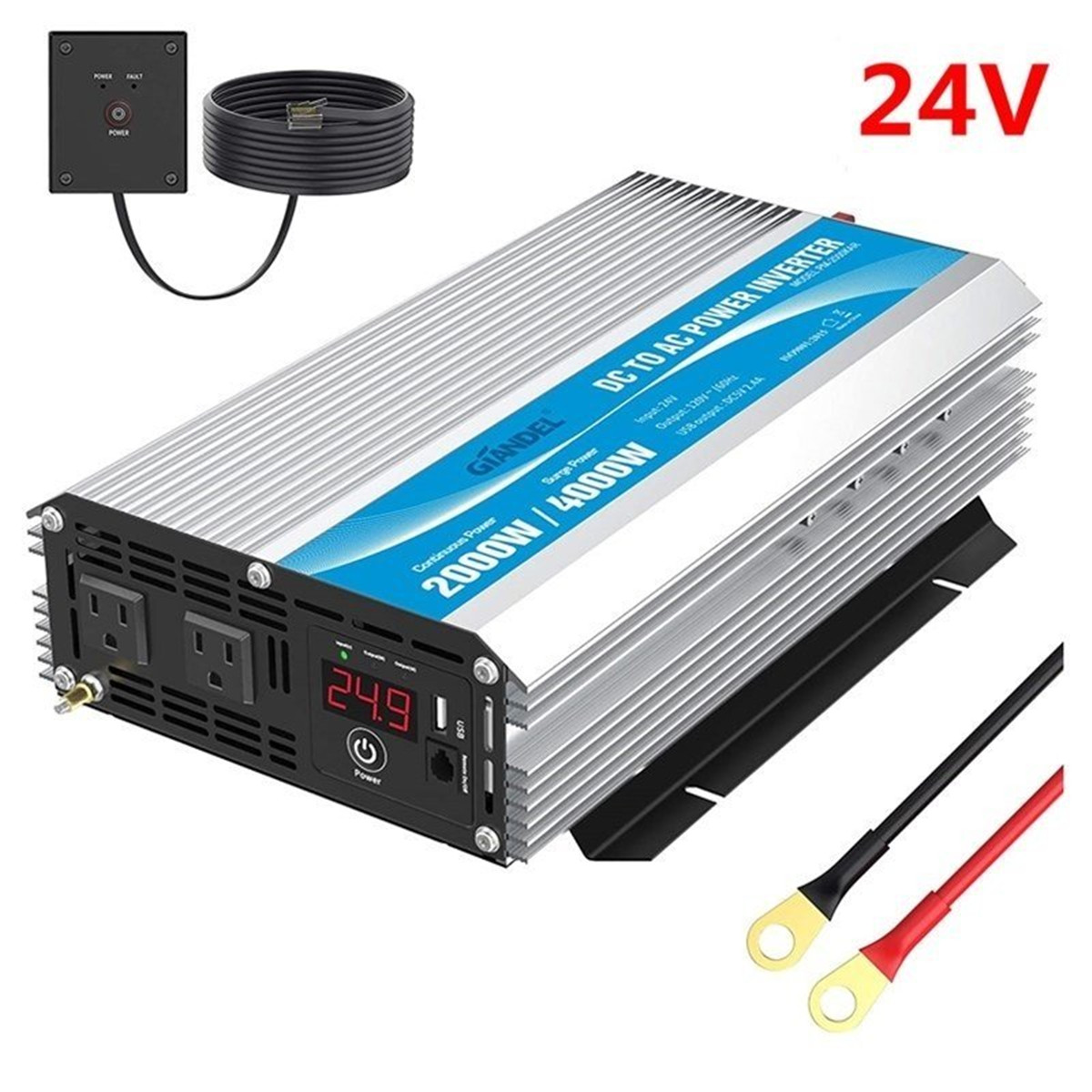 How to connect 6V batteries to be 24V version？
