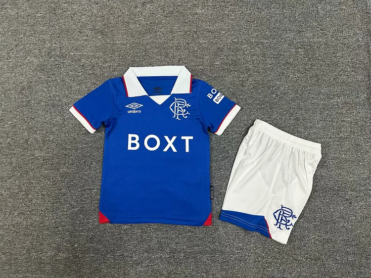 25/26 Rangers Home Jersey for Kids