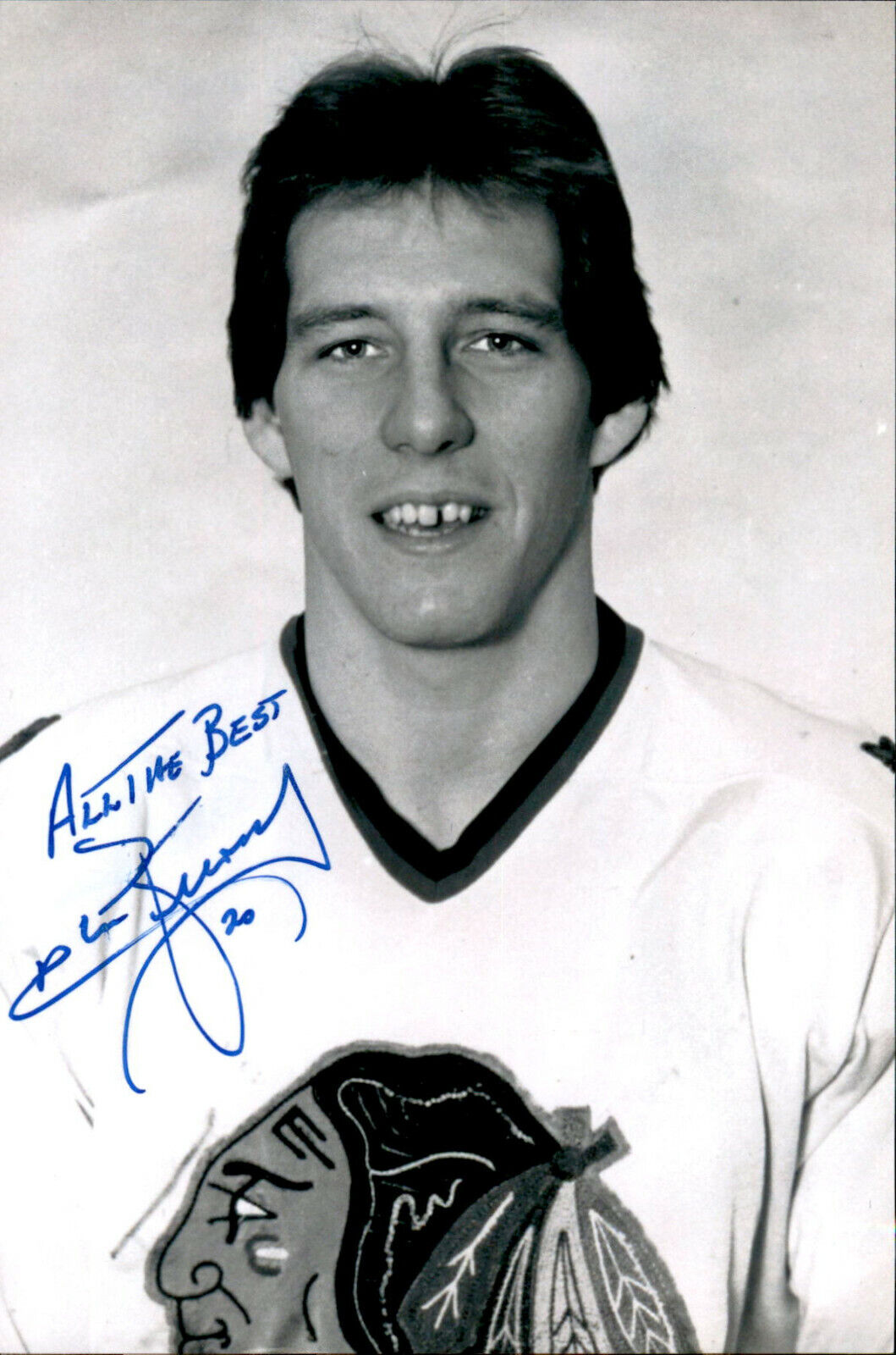 Al Secord SIGNED autographed 4x6 Photo Poster painting CHICAGO BLACKHAWKS