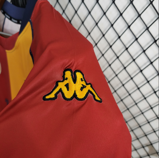 Retro Roma 2001-2002 Home Football Shirt Thai Quality 