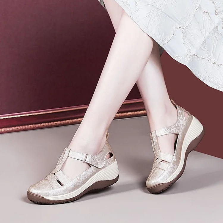 Closed Toe Orthopedic Wide Toe Box and Wide Size Leather Shoes  Stunahome.com