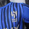 Joyfball 2025/2026 Player Version Al-Hilal Saudi FIFA Club World Cup Home Football Shirt（The player version jersey is a bit tight, please pay attention to the size selection）