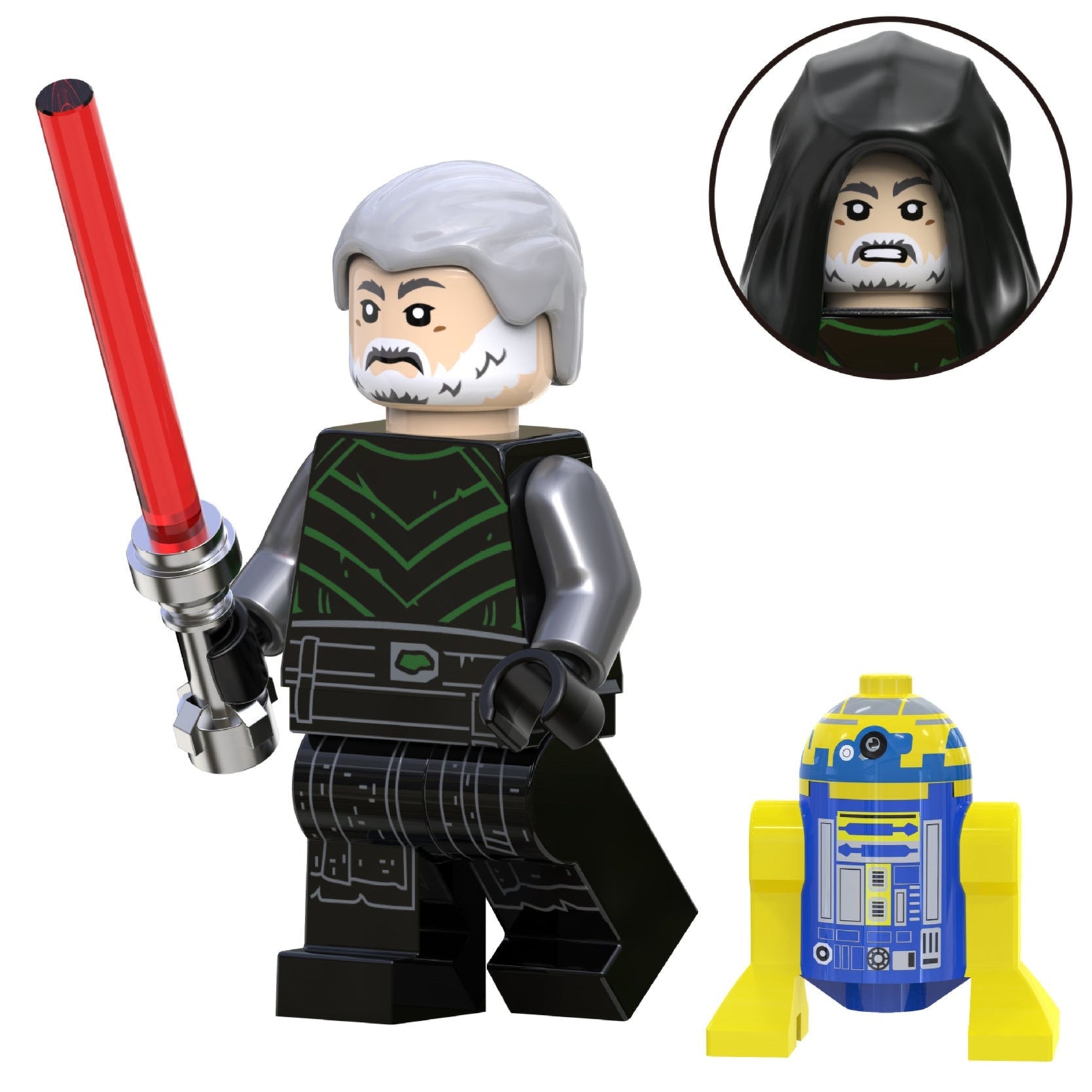 Baylan Skoll Custom Star Wars Minifigure LBS monstertoys
