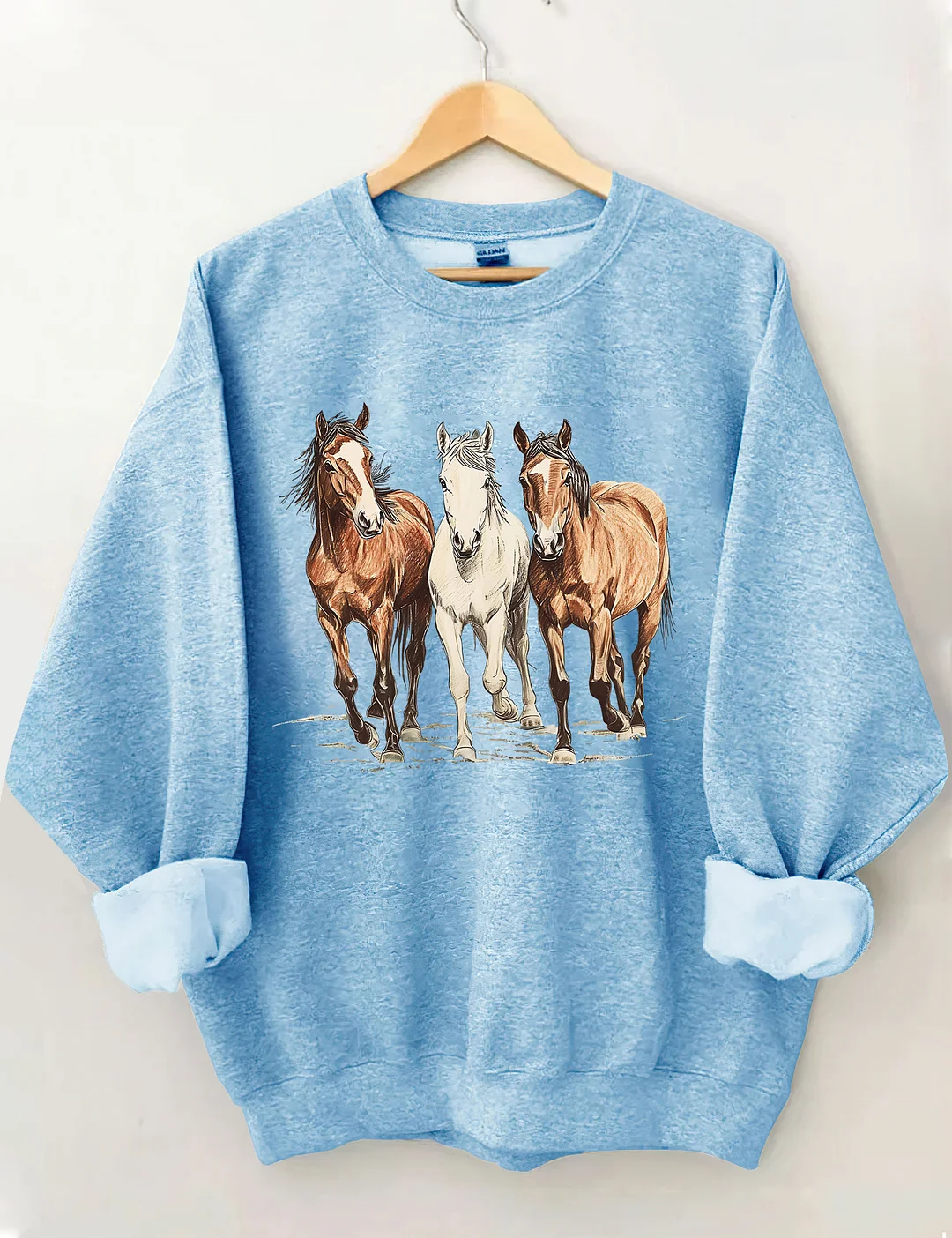 Western Horses Sweatshirt