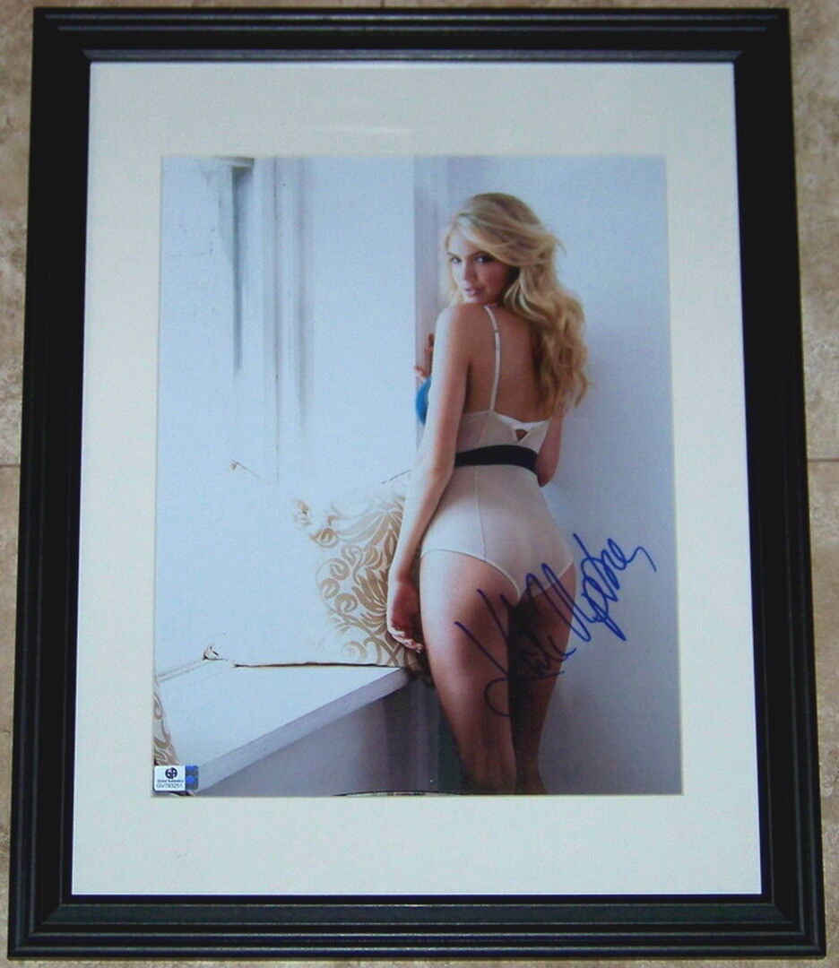 SALE! Kate Upton SI Cover Model Signed Autographed 11x14 Photo Poster painting GA GV GAI COA!