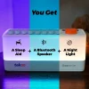 White Noise Sleep Speaker With 8 Built-in Natural Sounds, Portable Bluetooth Speaker, 12-Color Night Light, Sleep Timer And Breathing Exercise Function