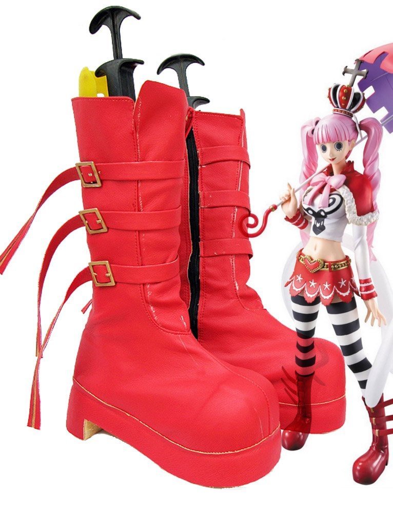 One Piece Perona Cosplay Boots Shoes